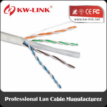 Cobre / Ceia CCA Sólido cat6 UTP 24awg / 26awg Fiação de Ethernet em massa